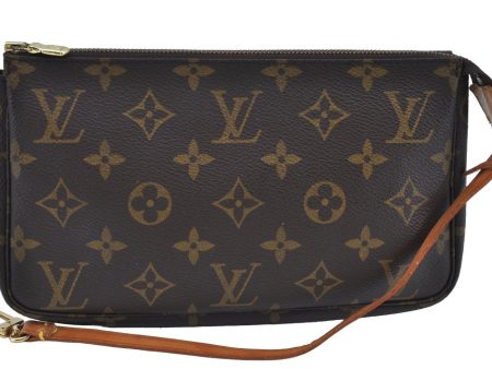 Authentic Louis Vuitton Monogram Pochette Accessoires Pouch M51980 LV K9045 For Discount