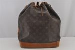 Authentic Louis Vuitton Monogram Noe Shoulder Drawstring Bag M42224 LV 6769J Sale