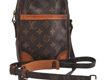 Authentic Louis Vuitton Monogram Danube Shoulder Crossbody Bag M45266 Junk 6801J Cheap