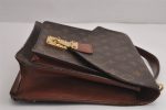 Authentic Louis Vuitton Monogram Monceau 2Way Shoulder Hand Bag M51185 LV  6763J For Sale