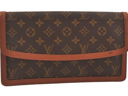 Authentic Louis Vuitton Monogram Pochette Dame GM M51810 Clutch Hand Bag 6757J Supply