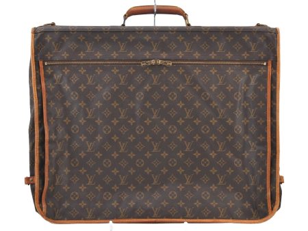 Auth Louis Vuitton Monogram Portable Cabine Garment Bag Hangers Travel LV 4888J Hot on Sale