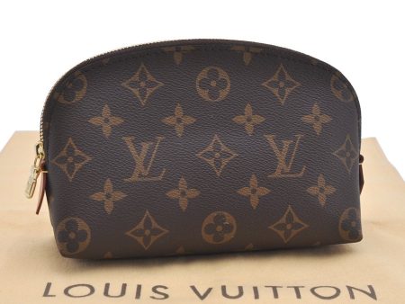 Authentic Louis Vuitton Monogram Pochette Cosmetic Pouch M47515 LV 2787J Online Hot Sale