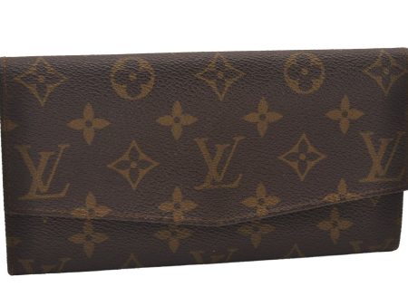 Auth Louis Vuitton Monogram Pochette Porte Monnaie Credit Wallet Old Model 3146J For Cheap