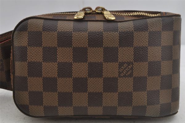 Authentic Louis Vuitton Damier Geronimos Waist Body Bag N51994 LV 4005J Online