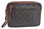 Auth Louis Vuitton Monogram Pochette Sport PM Clutch Bag Old Model Junk K8405 Online