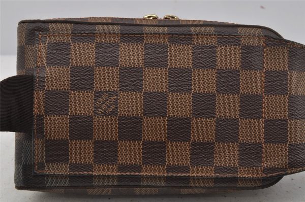 Authentic Louis Vuitton Damier Geronimos Waist Body Bag N51994 LV 4005J Online