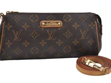 Auth Louis Vuitton Monogram Eva 2Way Shoulder Accessories Pouch M95567 LV 4060J For Sale