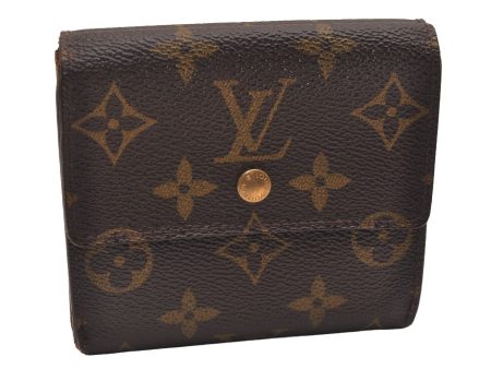 Authentic Louis Vuitton Monogram M61652 Porte Monnaie Billet Carte Credit 3148J Cheap