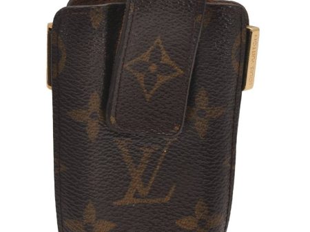 Authentic Louis Vuitton Monogram Etui TelePhone International PM M63064 LV 1463J Online