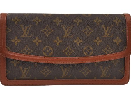 Auth Louis Vuitton Monogram Pochette Dame PM Clutch Hand Bag Old Model LV 9870I Online Hot Sale