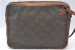 Auth Louis Vuitton Monogram Pochette Sport Clutch Hand Bag Old Model Junk K8168 Discount