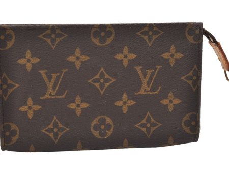 Authentic Louis Vuitton Monogram Pouch For Bucket PM LV 3802J Online Sale