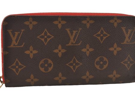 Authentic Louis Vuitton Monogram Zippy Wallet Long Purse Red M62402 LV 6614J Online Hot Sale