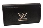 Auth Louis Vuitton Epi Electric Portefeuille Twist Wallet Black M6117N LV 5124J For Discount