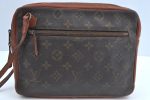 Auth Louis Vuitton Monogram Pochette Sport PM Clutch Bag Old Model Junk K8405 Online