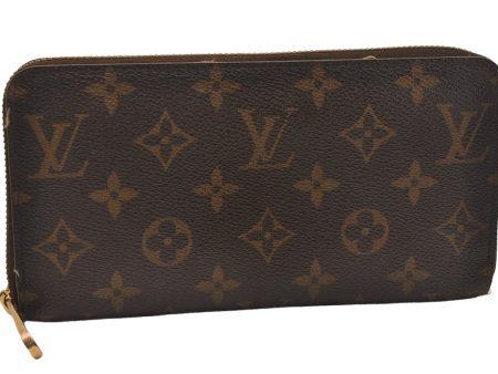 Authentic Louis Vuitton Monogram Zippy Long Wallet Purse M60017 LV 4586J Sale