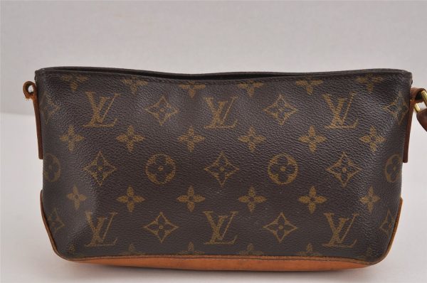 Authentic Louis Vuitton Monogram Trotteur Shoulder Cross Bag M51240 Junk 3108J Online Hot Sale