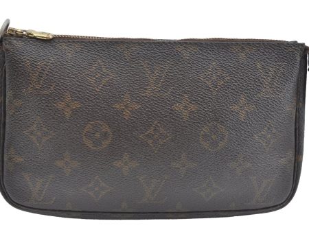 Authentic Louis Vuitton Monogram Pochette Accessoires Pouch M51980 LV K7571 For Discount