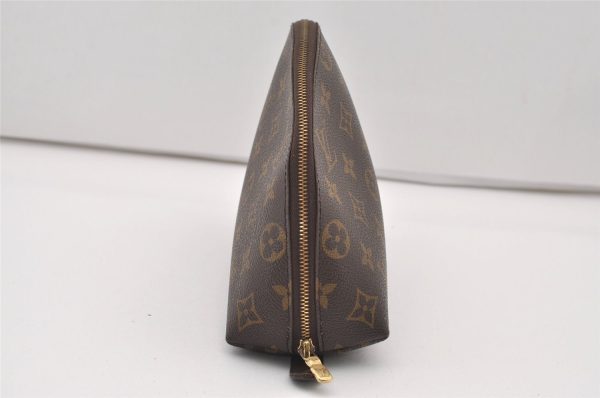 Authentic Louis Vuitton Monogram Trousse Demi Ronde 23 Pouch M47520 Junk 2404J Fashion