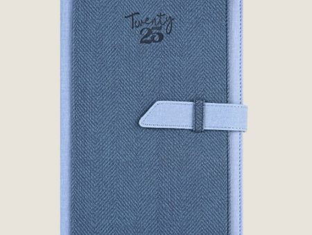 Scholar Folio 2025 A5 Daily Planner – Blue on Sale