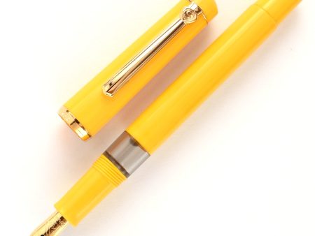 Scrikss 419 Fountain Pen - Yellow GT Online Sale