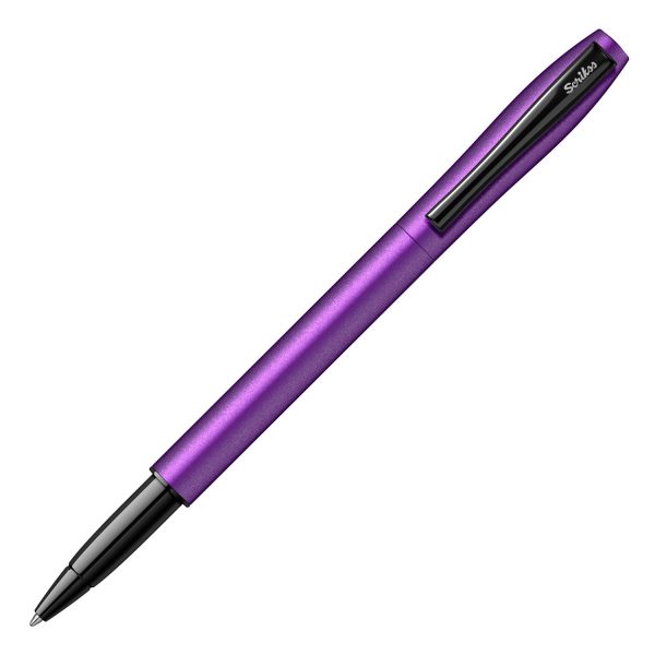 Scrikss Carnaval Roller Ball Pen - Satin Purple BT Online Sale