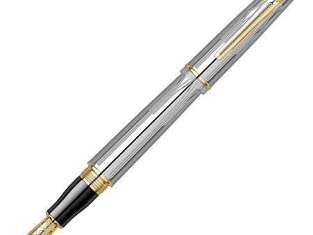 Scrikss Heritage Fountain Pen - Chrome GT Sale