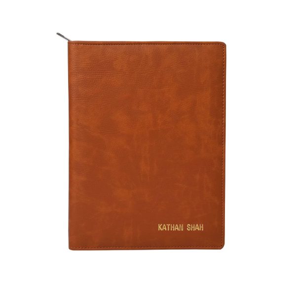 Scholar Vivant Folder Tan Notebook - A5, Ruled Online