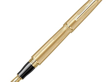 Scrikss Heritage Fountain Pen - Gold GT Online Hot Sale