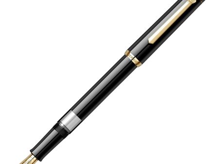 Scrikss 419 Fountain Pen - Black GT Discount