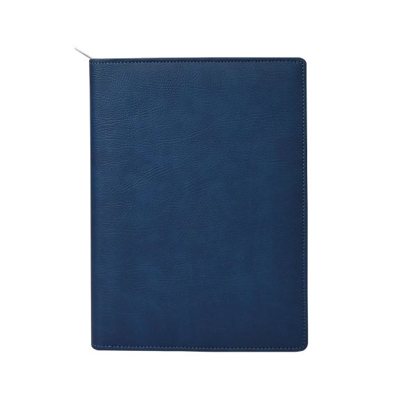 Scholar Vivant Folder Blue Notebook - A5, Ruled Fashion