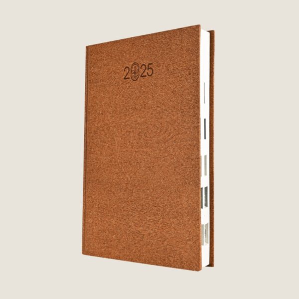 Scholar Eco 2025 B5 Daily Planner – Brown Supply