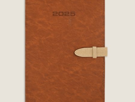 Scholar Legend 2025 A5 Daily Planner – Tan Online Hot Sale