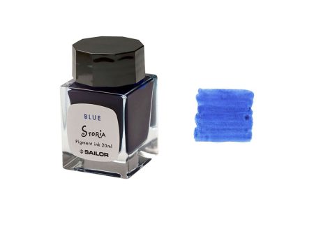 Sailor Storia Pigment Based Ink Bottle, Night (Blue) Online