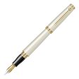 Scrikss Heritage Fountain Pen - White Pearl GT Cheap