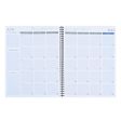 Scholar 2025 Spiral Monthly Planner - Black Cheap