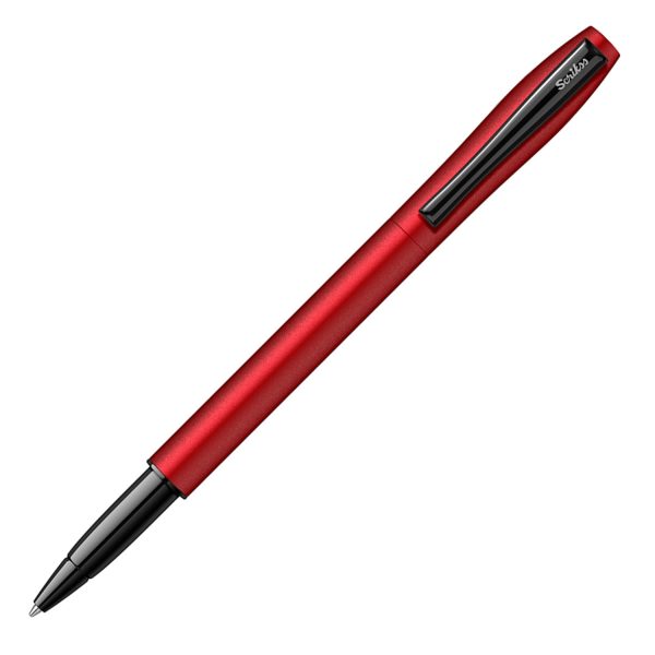 Scrikss Carnaval Roller Ball Pen - Satin Red BT Online