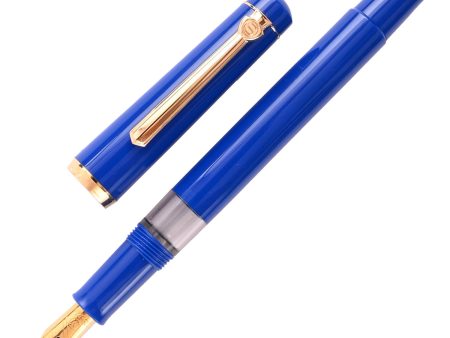 Scrikss 419 Fountain Pen - Blue GT Sale