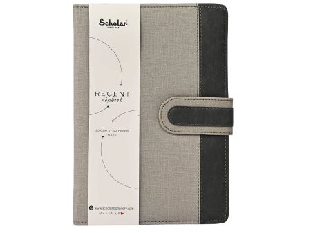 Scholar Regent Grey Notebook - B5, Ruled For Sale